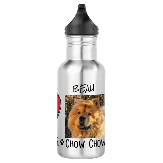 Chow Chows Hond Waterfles (Rechts)
