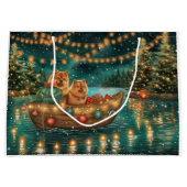Chow Christmas Feestelijke reis Groot Cadeauzakje (Voorkant)