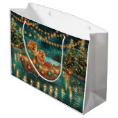 Chow Christmas Feestelijke reis Groot Cadeauzakje (Achterkant Gekanteld)