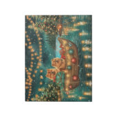 Chow Christmas Feestelijke reis Notitieblok (Linkerzijde)