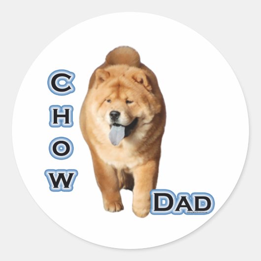 Chow Dad 4 - Sticker (Voorkant)