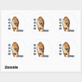Chow Dad 4 - Sticker (Vel)