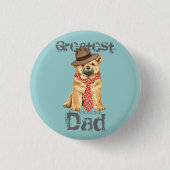 Chow Dad Ronde Button 3,2 Cm (Voorkant)