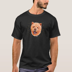 Chow Dogs Portrait 4 Pet Chow Dog Pet Owner T-shirt
