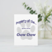 Chow, eigenschap briefkaart (Staand voorkant)