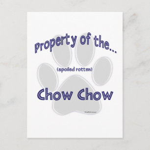Chow, eigenschap briefkaart