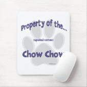Chow, eigenschap muismat (Met muis)