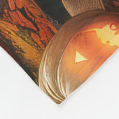 Chow Halloween Spooky Fleece Deken (Hoek)