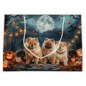 Chow Halloween Spooky Groot Cadeauzakje (Voorkant)