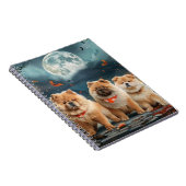 Chow Halloween Spooky Notitieboek (Rechterzijde)