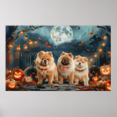 Chow Halloween Spooky Poster (Voorkant)