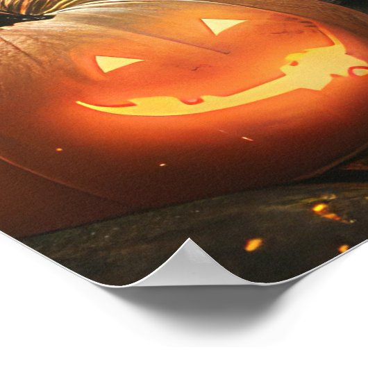 Chow Halloween Spooky Poster (Hoek)