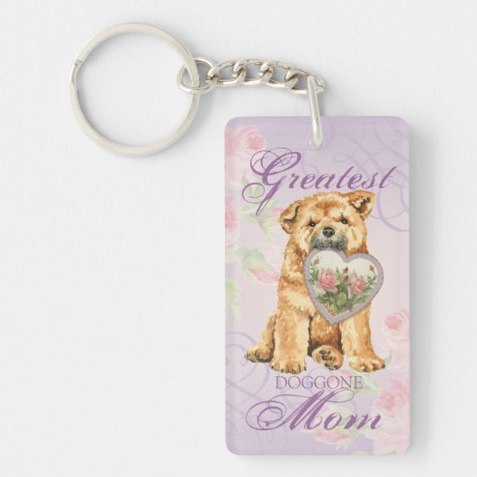 Chow Heart mama Sleutelhanger (Voorkant)