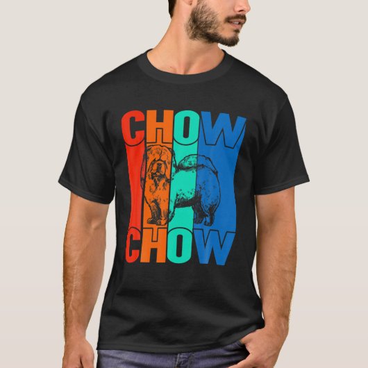 -Chow-hond T-shirt (Voorkant)