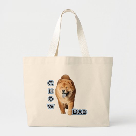 Chow Pap 4 Grote Tote Bag (Voorkant)