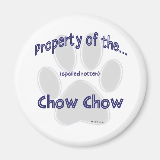 Chow Property - Magnet (Voorkant)