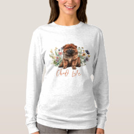 Chow Puppy Love T-shirt met lange mouwen 