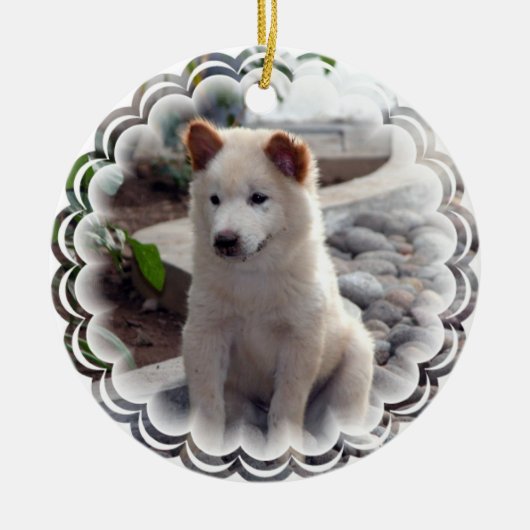 Chow Puppy Ornament (Voorkant)