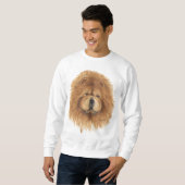 chow rode sweatshirt (Voorkant volledig)