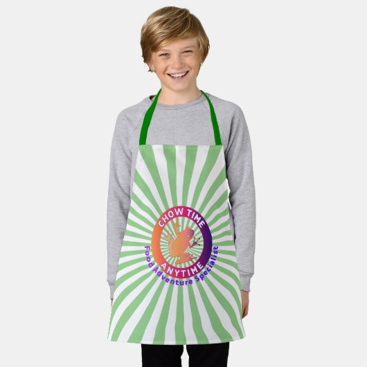 Chow Time Anytime Tree Frog Schort (Gedragen)