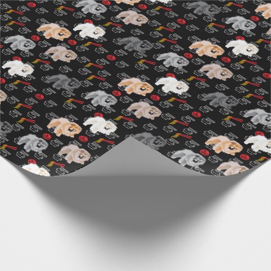 CHOW TIME ramen noedels cadeauverpakking 5 chow kl Cadeaupapier (Hoek)