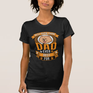 Chow Vader Hond Ever Krans Pootafdrukken T-shirt