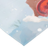 Chow Winter Wonderland Kerstvreugde Tafelkleed (Gekanteld)