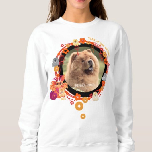 CHOW YEAR OF DRAGON - UW FOTO T-shirt op maat