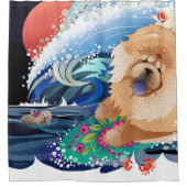 CHOWABUNGA - Chow - Douchegordijn of show (Voorkant)