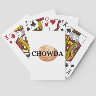 Chowda speelkaarten (wit)