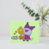 Chowder en Kimchi Briefkaart (Staand voorkant)