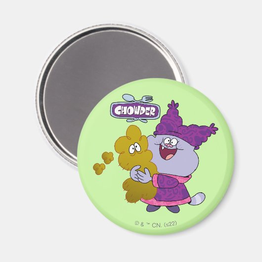 Chowder en Kimchi Magneet (Voorkant / Achterkant)