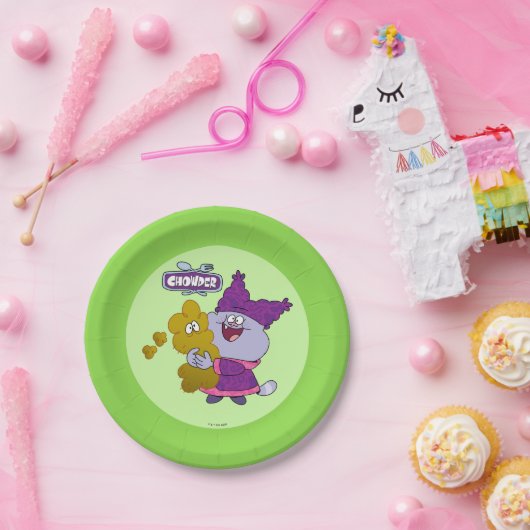 Chowder en Kimchi Papieren Bordje (Feest)