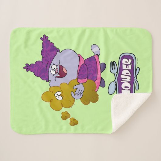 Chowder en Kimchi Sherpa Deken (Voorkant (horizontaal))