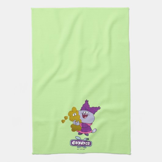 Chowder en Kimchi Theedoek (Verticaal)