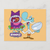 Chowder en Mung Daal Briefkaart (Voorkant)