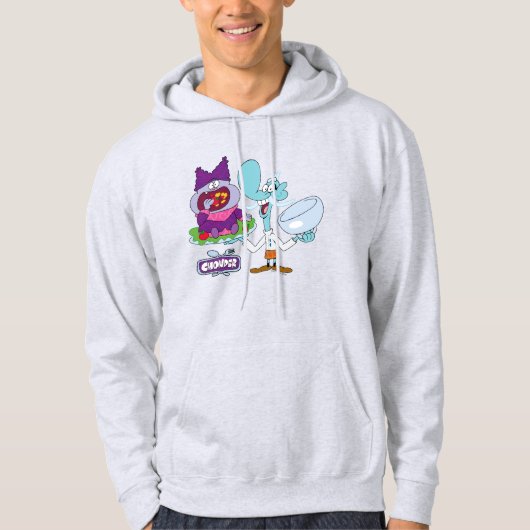 Chowder en Mung Daal Hoodie (Voorkant)