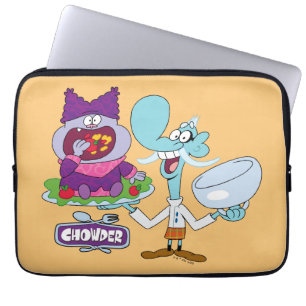 Chowder en Mung Daal Laptop Sleeve