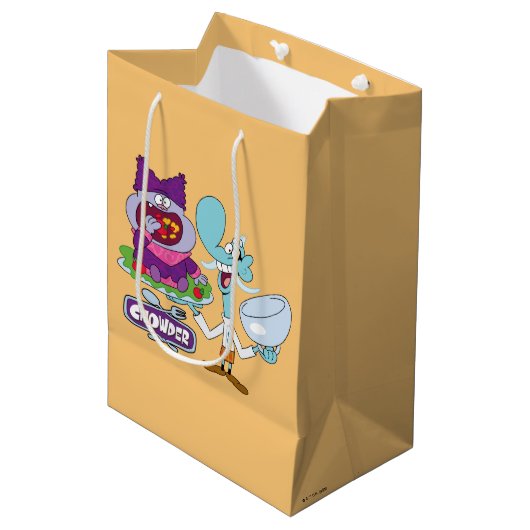 Chowder en Mung Daal Medium Cadeauzakje (Voorkant Gekanteld)