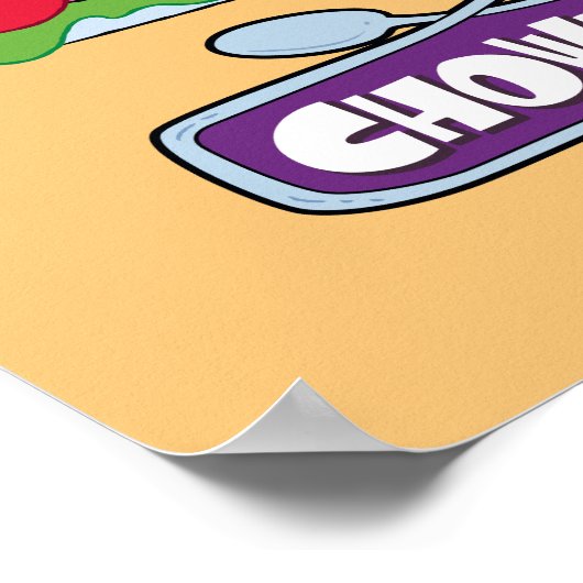 Chowder en Mung Daal Poster (Hoek)