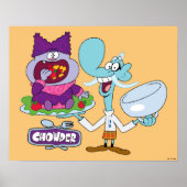 Chowder en Mung Daal Poster (Voorkant)