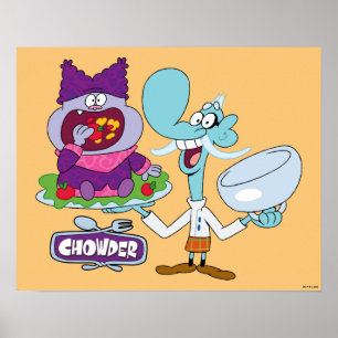 Chowder en Mung Daal Poster