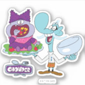 Chowder en Mung Daal Sticker (Voorkant)