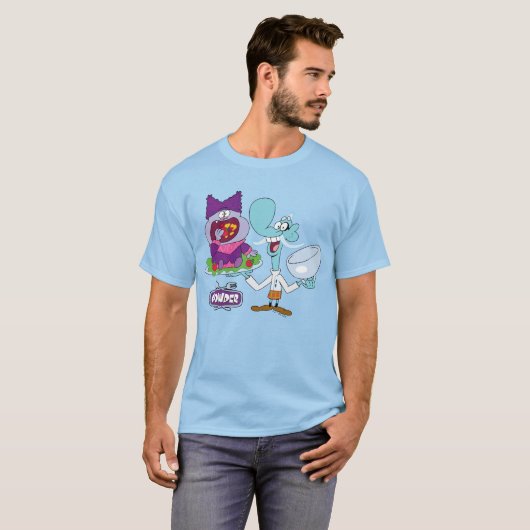 Chowder en Mung Daal T-shirt (Voorkant volledig)