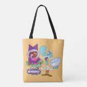 Chowder en Mung Daal Tote Bag (Achterkant)
