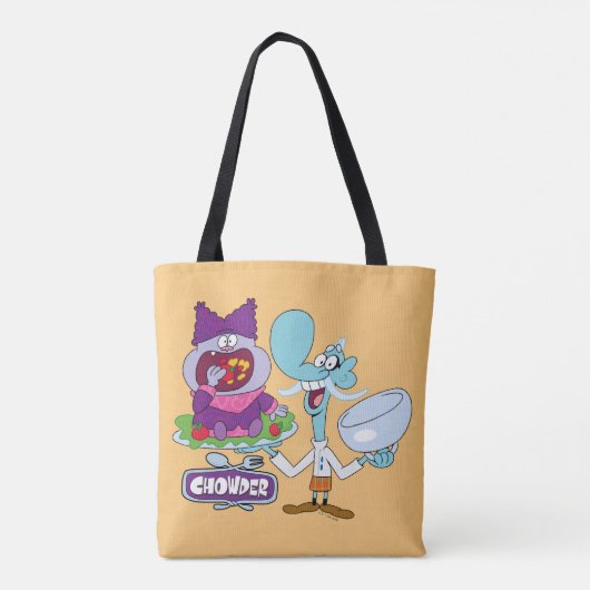 Chowder en Mung Daal Tote Bag (Achterkant)