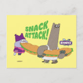 Chowder en Shnitzel Briefkaart (Voorkant)