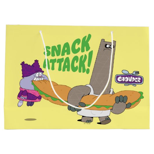 Chowder en Shnitzel Groot Cadeauzakje (Achterkant)