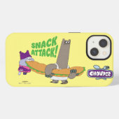 Chowder en Shnitzel iPhone Hoesje (Achterkant horizontaal)