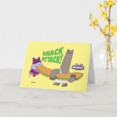 Chowder en Shnitzel Kaart (Gele Bloem)